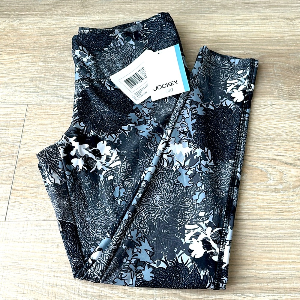 Jockey Sport leggings small NWT
